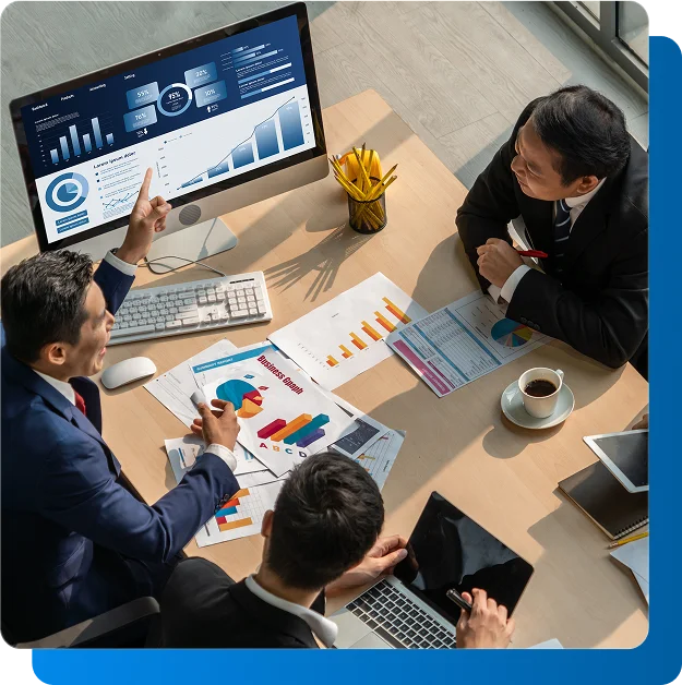 How did we grow in sector of MSBI development?