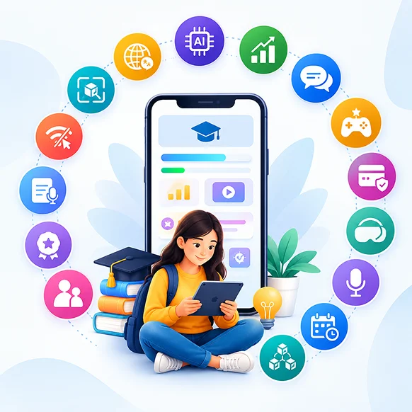 Advanced Features Built Into Every Education App We Develop