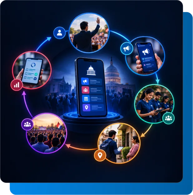 What is the significance of applications in political campaigns?