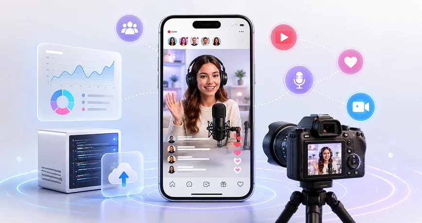 Live Streaming App Development Company in USA