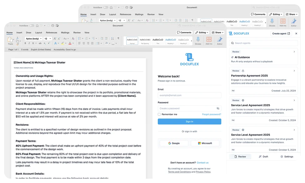 DocuFlex: Transform Legal Docs with AI Edit, Update & Delete Magic