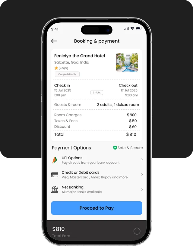 Payment Details – Secure & Seamless Experience