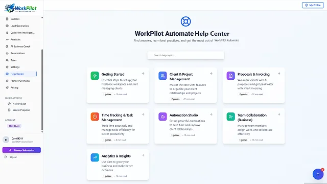 Workpilot Automate