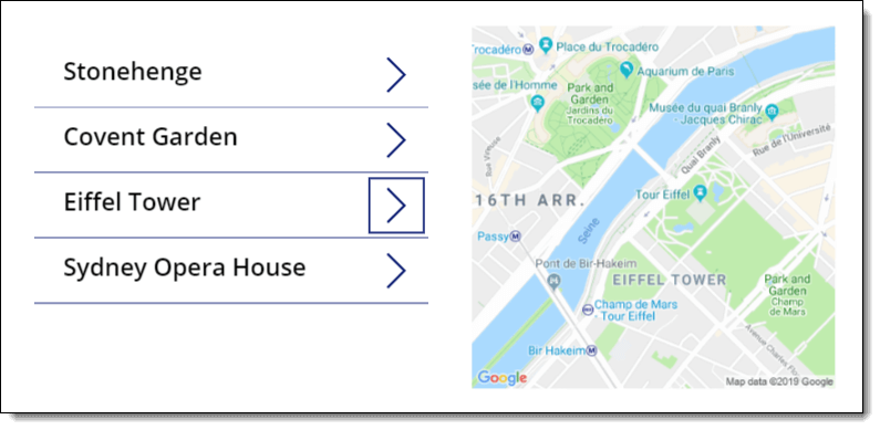 Google Map with PowerApps