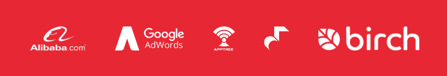Alibaba.com, Google Ad Words, Hookle, AppTree, Birch Alibaba.com, Google Ad Words, Hookle, AppTree, Birch