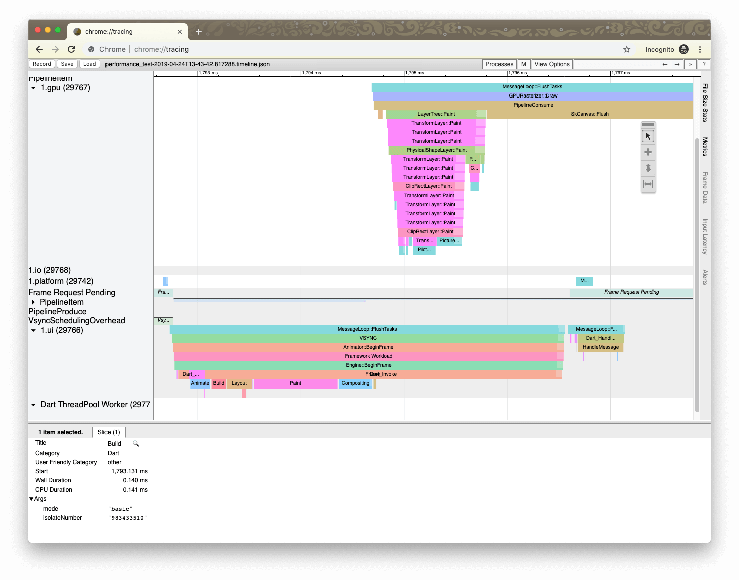 flutter app test flutter app test