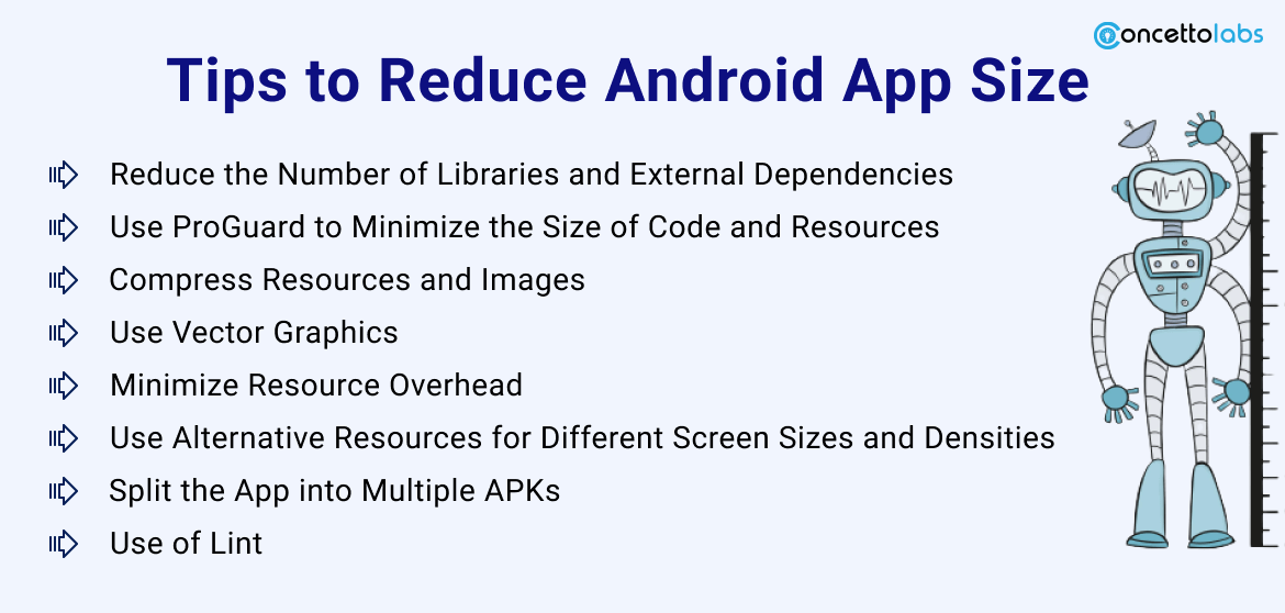 Tips to Reduce Android App Size