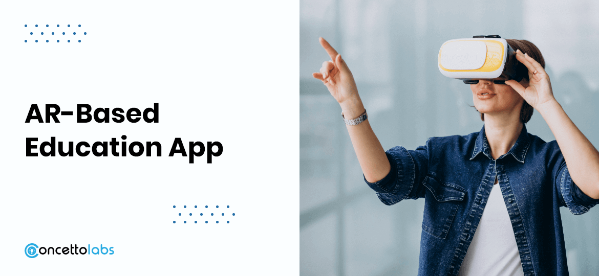 AR-based education app AR-based education app