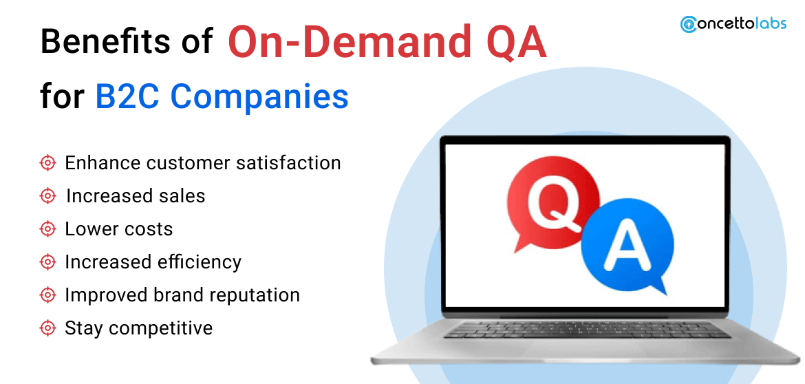 Benefits of On-Demand QA for B2C Companies