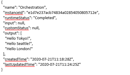 HttpStart Response HttpStart Response