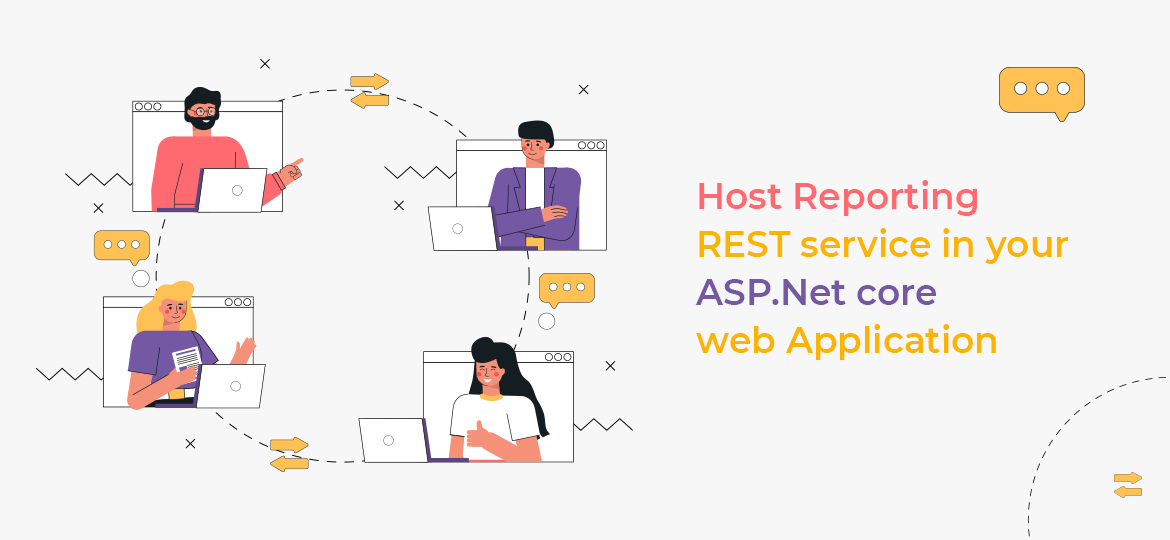 Host Reporting REST service in your ASP.Net core web Application