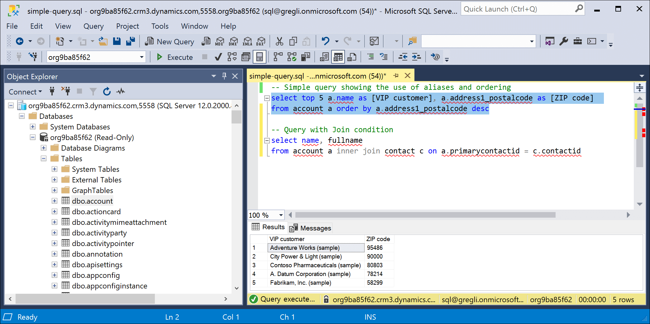 New T-SQL Endpoint