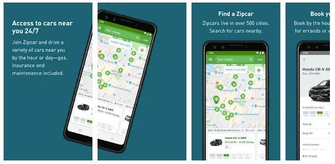 Zipcar: cars on-demand