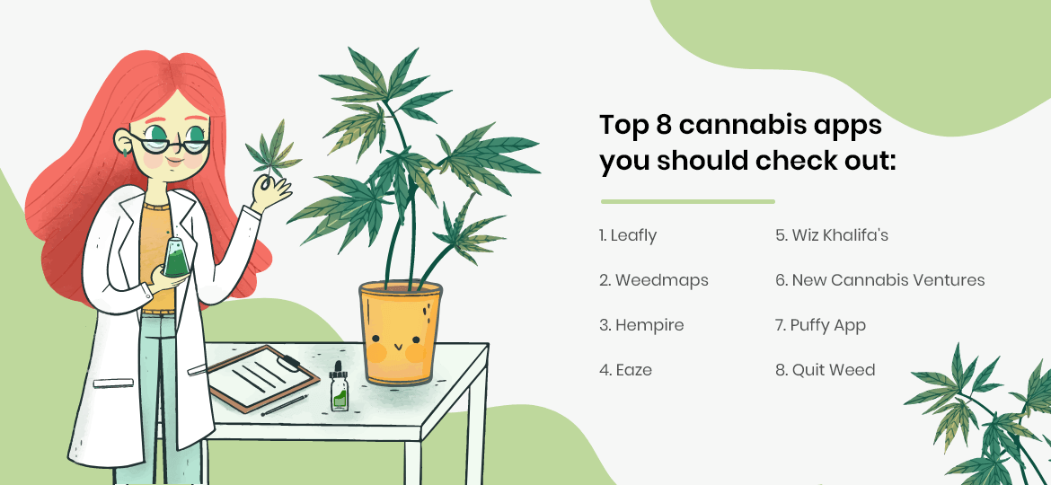 Top 8 cannabis apps of 2023 you should check out