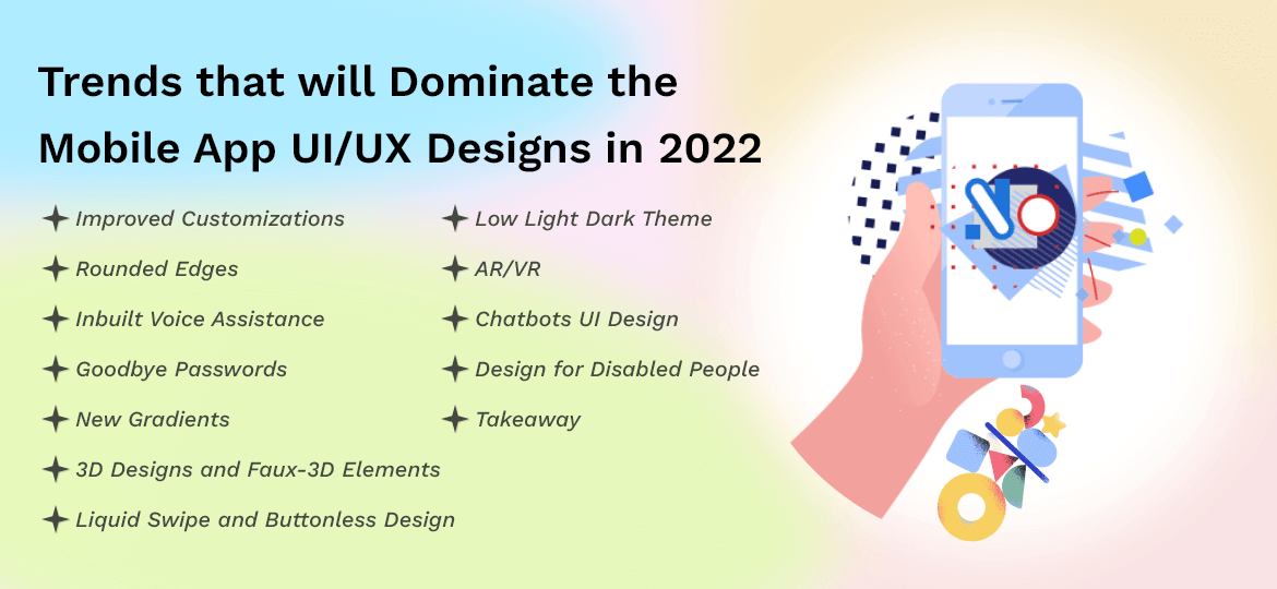 Mobile App UI/UX Designs in 2022 Mobile App UI/UX Designs in 2022