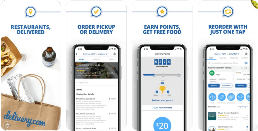 Delivery.com: Food, Alcohol, L Delivery.com: Food, Alcohol, L
