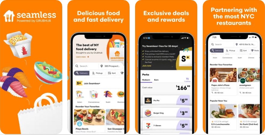 Seamless: Local Food Delivery