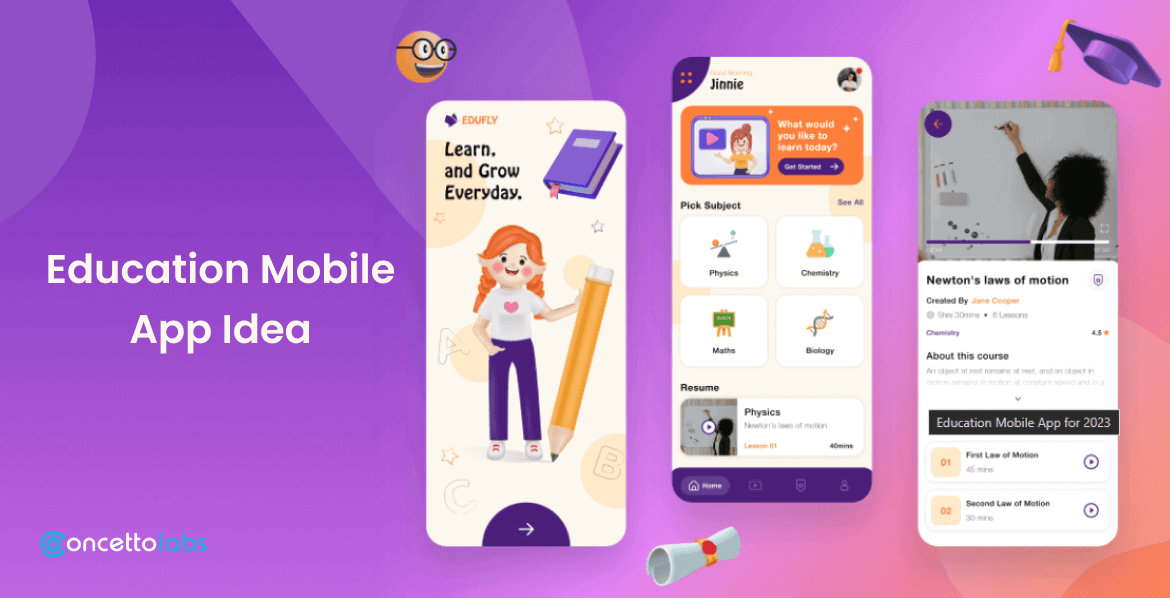 Education Mobile App Idea Education Mobile App Idea
