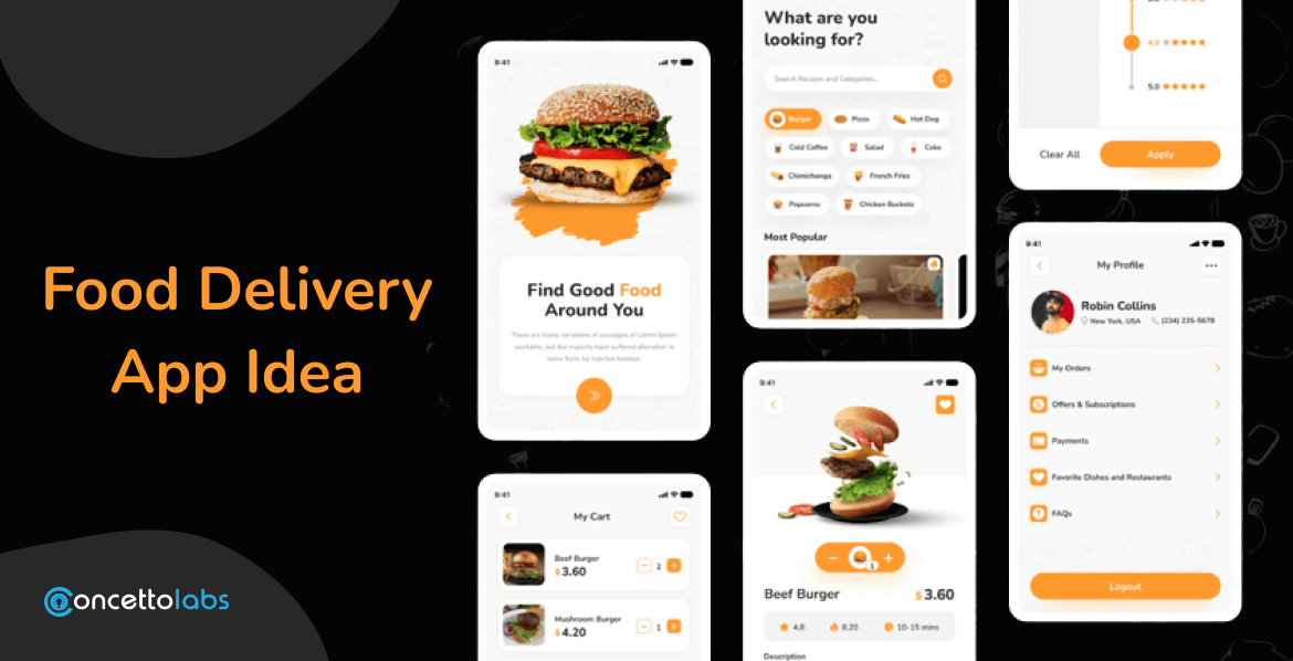 Food Delivery App Idea Food Delivery App Idea