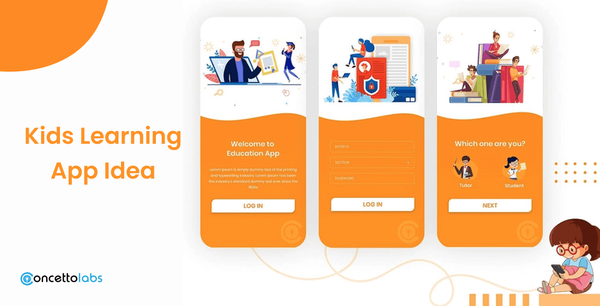Kids Learning App Idea Kids Learning App Idea