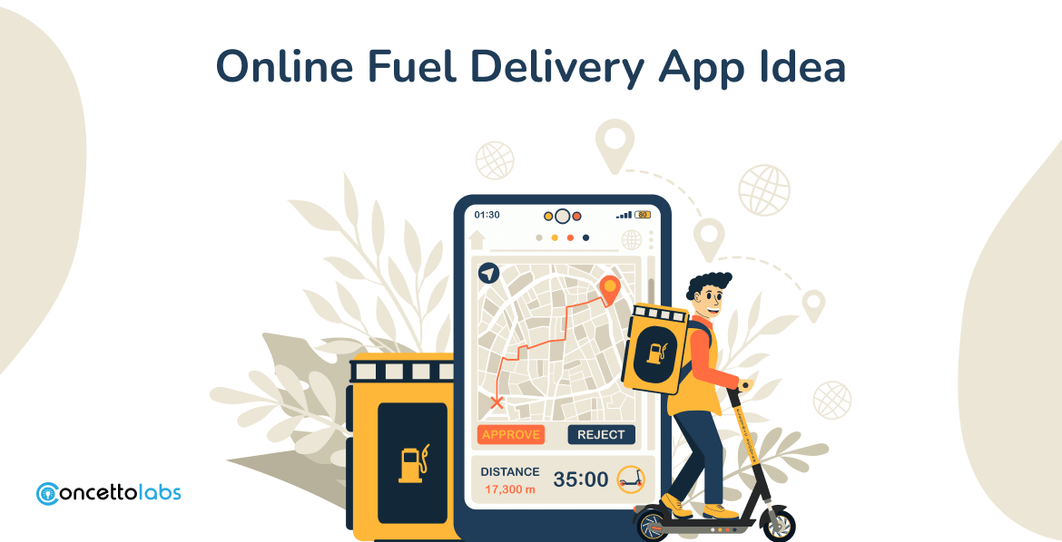 Online Fuel Delivery App Idea