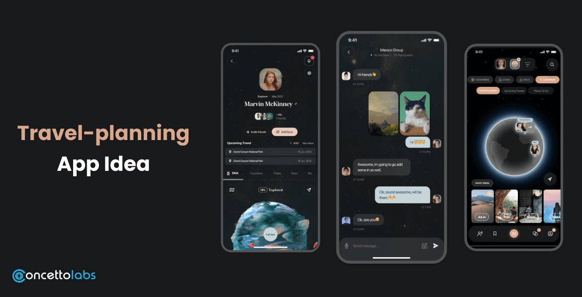 Travel-planning App Idea Travel-planning App Idea