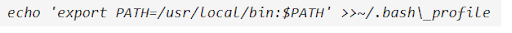 bash_profile file.