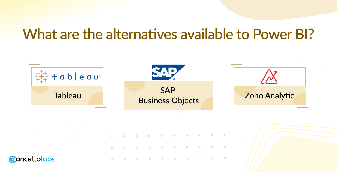 What are the Alternatives Available to Power BI?