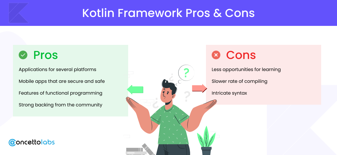 Pros and Cons of the Kotlin Framework
