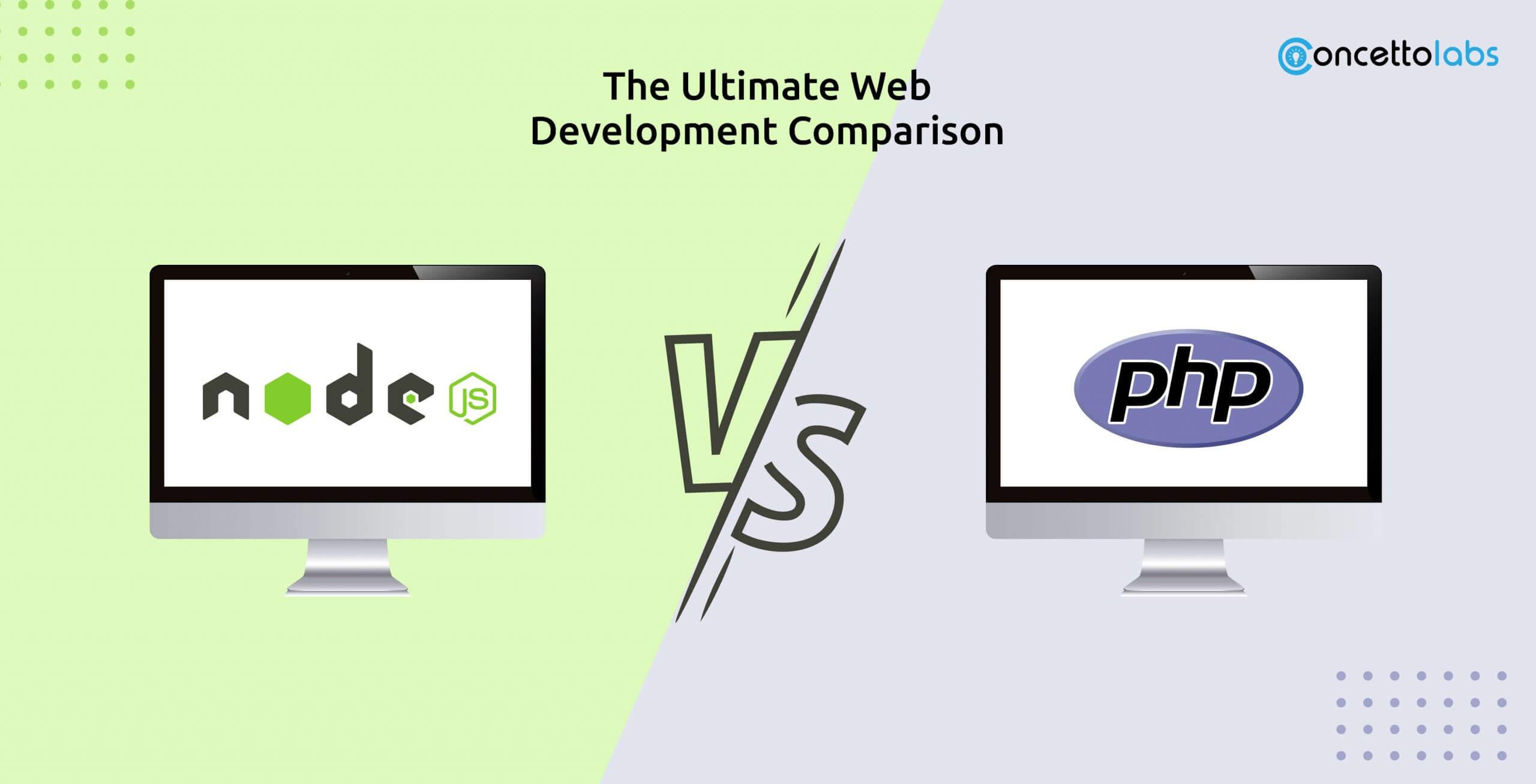 NodeJS vs. PHP: The Ultimate Web Development Comparison