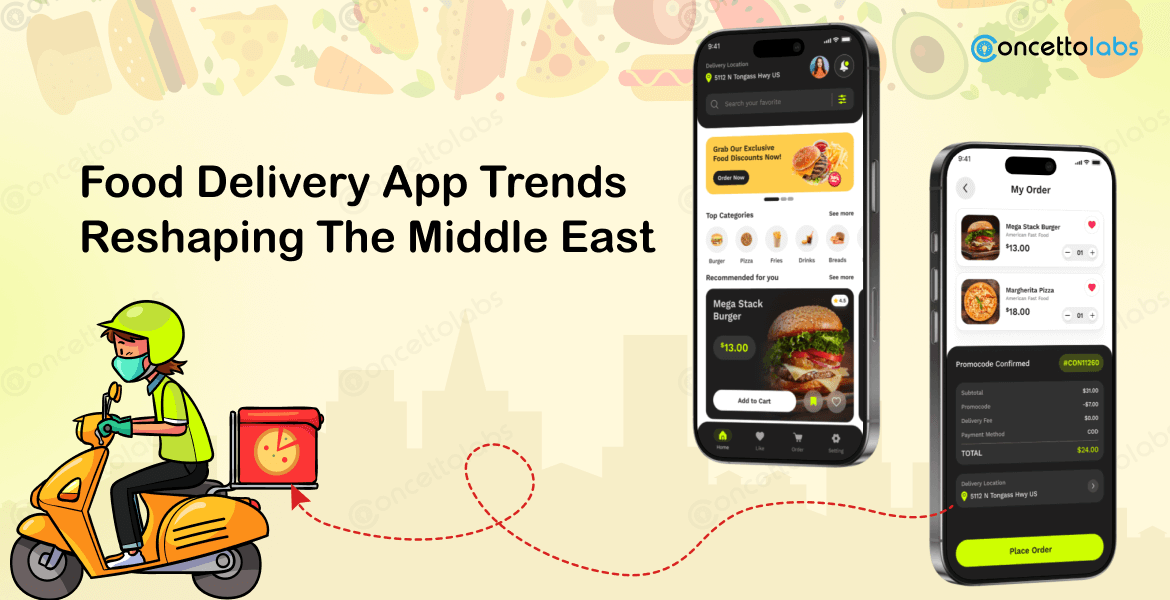 Top Food Delivery App Trends Reshaping the Middle East