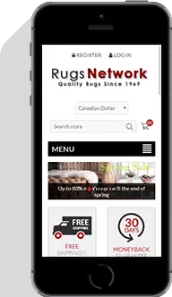 E-Commerce Website For rugs & carpets