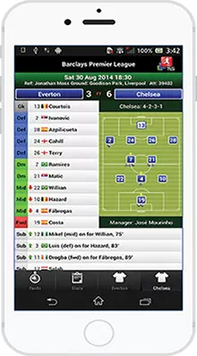 Football League Live Stat App