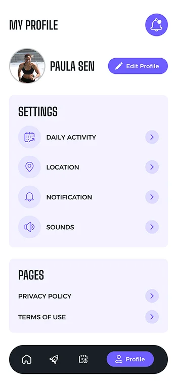 Customer App Feature List