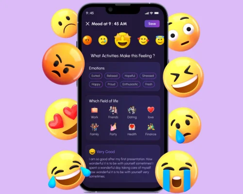 Mood-tracking app