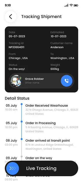 Customer App And Website