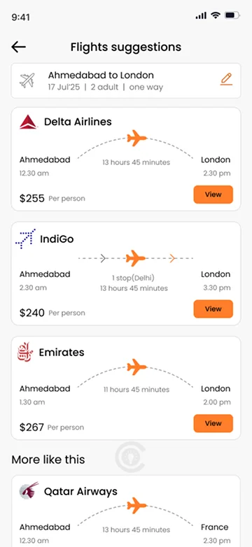 Customer App  
