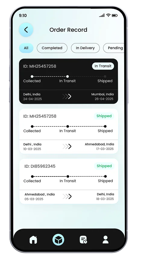 Order Screen